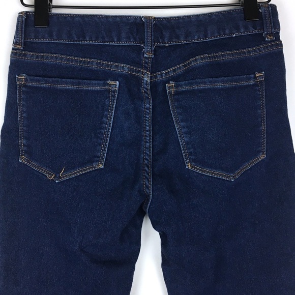 GAP Jeans Stretch Super Skinny Slim Denim Dark Wash Girls Size 12 Regular - Picture 5 of 12